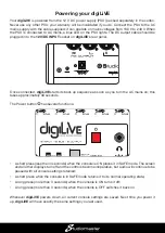 Предварительный просмотр 4 страницы Studiomaster DigiLiVe16 Quick Start Manual