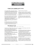 Preview for 15 page of Studiomaster Powerhouse 1000X-10 User Manual