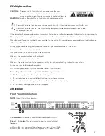 Preview for 2 page of Studiomaster SEQ 152 Instruction Manual