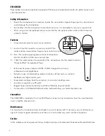 Preview for 2 page of Studiomaster SM 600XLR Instruction Manual