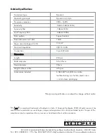 Preview for 4 page of Studiomaster SM 600XLR Instruction Manual