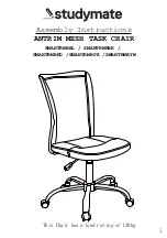 Preview for 1 page of Studymate ANTRIM SMANTRMBBL Assembly Instructions Manual