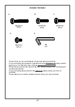 Preview for 4 page of Studymate DYSON TRESTLE DESK SMDYSONOB Assembly Instructions Manual