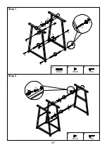 Preview for 5 page of Studymate DYSON TRESTLE DESK SMDYSONOB Assembly Instructions Manual