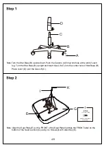 Предварительный просмотр 4 страницы Studymate JBNEWTRD Assembly Instructions Manual