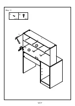 Preview for 12 page of Studymate NEWTON HUTCH DESK STNEWTNOA Assembly Instructions Manual