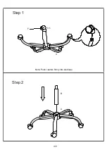 Preview for 4 page of Studymate SMANTRMBBK Assembly Instructions Manual