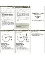 Stuhrling 1071.33162 Instruction Manual preview