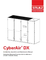 Stulz CyberAir DX Series Installation, Operation And Maintenance Manual preview