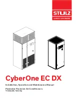 Preview for 1 page of Stulz CyberOne EC DX Installation, Operation And Maintenance Manual