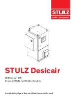 Preview for 1 page of Stulz DesicAir 1000 Series Installation, Operation And Maintenance Manual