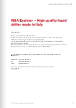 Preview for 3 page of Stulz Explorer WSA 160 Original Instructions Manual