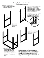 Preview for 2 page of Stur-D-Stor LSS-482484 Assembly Instructions/Parts Manual