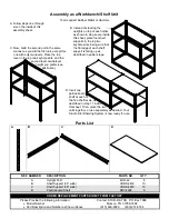 Preview for 4 page of Stur-D-Stor LSS-482484 Assembly Instructions/Parts Manual