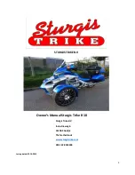 STURGIS BV R 18 Owner'S Manual предпросмотр