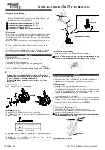 Preview for 2 page of Sturmey-Archer HDS10 Series Instructions