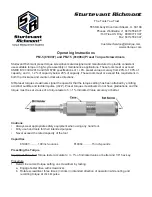 Sturtevant Richmont PM-5 Operating Instructions предпросмотр