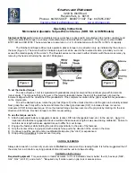 Предварительный просмотр 1 страницы Sturtevant Richmont SDR Series Operating Instructions