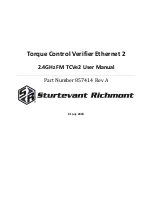 Sturtevant Richmont TCVe2 User Manual preview