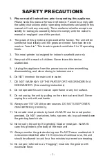 Preview for 3 page of STX International STX-1200-TFC Instructions Manual