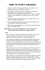 Preview for 10 page of STX International STX-1200-TFC Instructions Manual