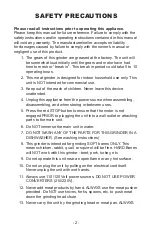 Preview for 6 page of STX International STX-4000-TB2 Instructions Manual