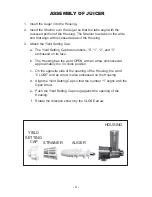 Preview for 4 page of STX Juicer Attachment Instruction Manual