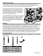 Preview for 4 page of Style selections 1142FC-13-220 Manual