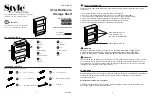 Style selections 1599725 Assembly Instructions Manual preview