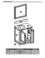 Preview for 3 page of Style selections 36BV90194-PW07 Assebly Instructions