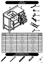 Preview for 2 page of Style selections HOWELL 42WG Installation Manual