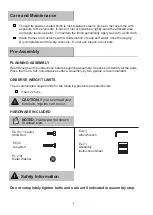 Preview for 4 page of STYLE PALMETTO D71 M20302 Use And Care Manual