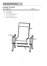 Preview for 5 page of STYLE PALMETTO D71 M20302 Use And Care Manual