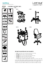 Preview for 1 page of STYLE Uplifting ATLAS Assembly Instructions