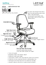 Предварительный просмотр 2 страницы STYLE Uplifting ATLAS Assembly Instructions