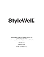 Предварительный просмотр 18 страницы StyleWell 1003 986 549 Use And Care Manual