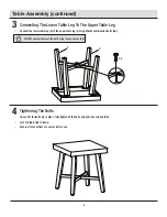 Предварительный просмотр 8 страницы StyleWell 1004 487 146 Use And Care Manual