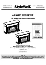 Предварительный просмотр 1 страницы StyleWell 308824415 Assembly Instructions Manual