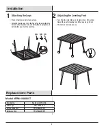 Предварительный просмотр 4 страницы StyleWell FRN-108680-T Use And Care Manual