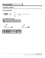 Предварительный просмотр 3 страницы StyleWell HWB-C-89-3136 Use And Care Manual