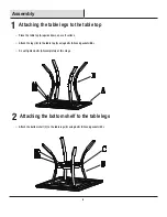 Предварительный просмотр 6 страницы StyleWell MARIVAUX 2166-3ST Use And Care Manual