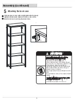 Предварительный просмотр 6 страницы StyleWell SR9002BK Use And Care Manual