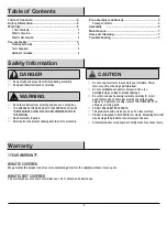 Preview for 2 page of Styleworks CH80022BK Use And Care Manual