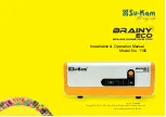 Предварительный просмотр 1 страницы Su-Kam Brainy Eco Solar Home UPS 1100 Installation & Operation Manual