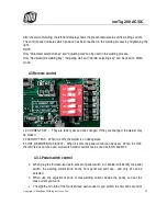 Preview for 20 page of Sua ionTig 200 AC/DC Operation Manual