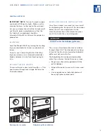 Preview for 9 page of Sub-Zero 3 1 5 I Installation & Operation Manual