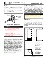 Предварительный просмотр 3 страницы Sub-Zero 315I Service Manual