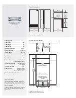 Preview for 2 page of Sub-Zero 601F Specification Sheet