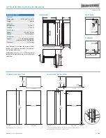 Предварительный просмотр 2 страницы Sub-Zero BI-42SD/O Specifications