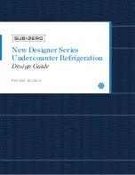 Предварительный просмотр 1 страницы Sub-Zero Designer DEU2450BG Design Manual